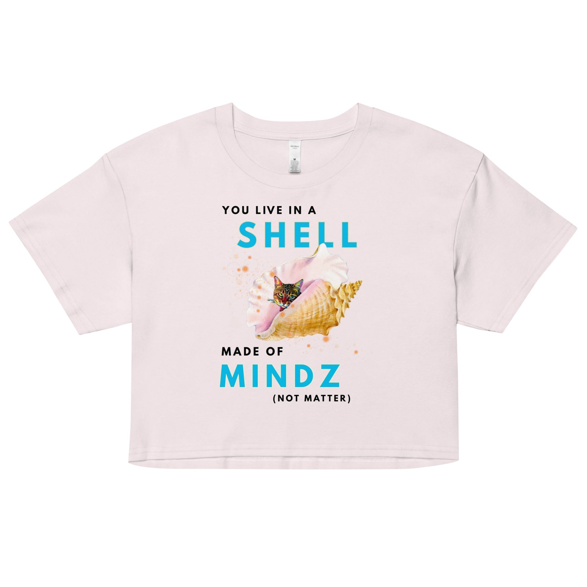 Shell Women’s Crop Top - My Social Cat Bonafide Boutique LLCShell Women’s Crop Topcrop topMy Social Cat Bonafide Boutique LLCOrchidXScropmind
