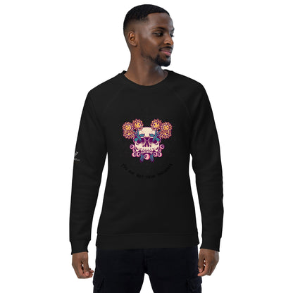 Skull Flowers Thoughts Plush Organic Sweatshirt - My Social Cat Bonafide Boutique LLCSkull Flowers Thoughts Plush Organic SweatshirtSweatshirtMy Social Cat Bonafide Boutique LLCWhiteXSplushpremium