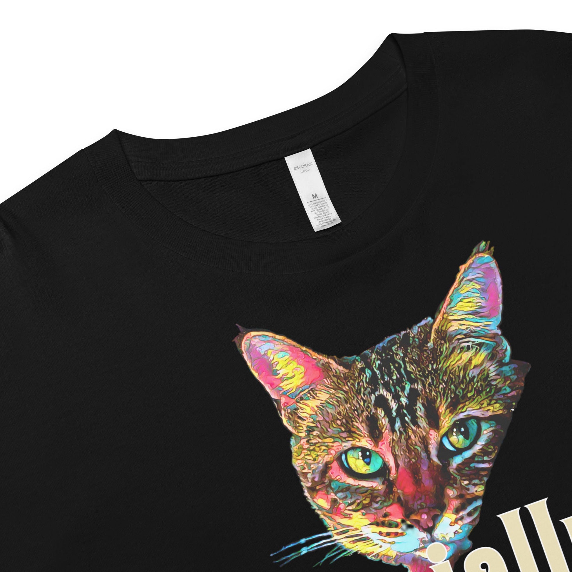 Socially Authentic Women’s Crop Top - My Social Cat Bonafide Boutique LLCSocially Authentic Women’s Crop Topcrop topMy Social Cat Bonafide Boutique LLCBlackXSauthenticcat