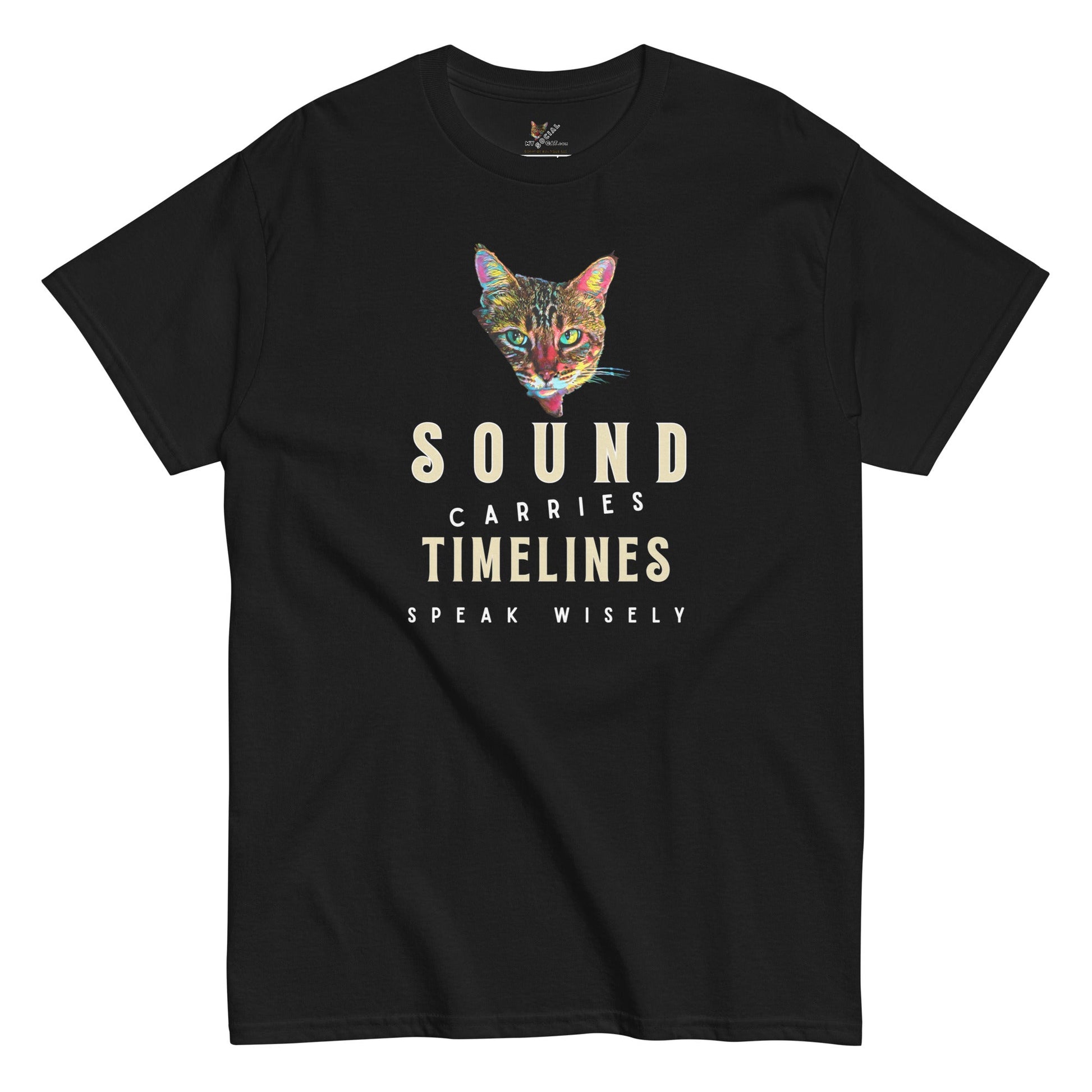 Sound Carries Timelines Unisex Classic Tee - My Social Cat Bonafide Boutique LLCSound Carries Timelines Unisex Classic TeeT-shirtMy Social Cat Bonafide Boutique LLCScatshirt