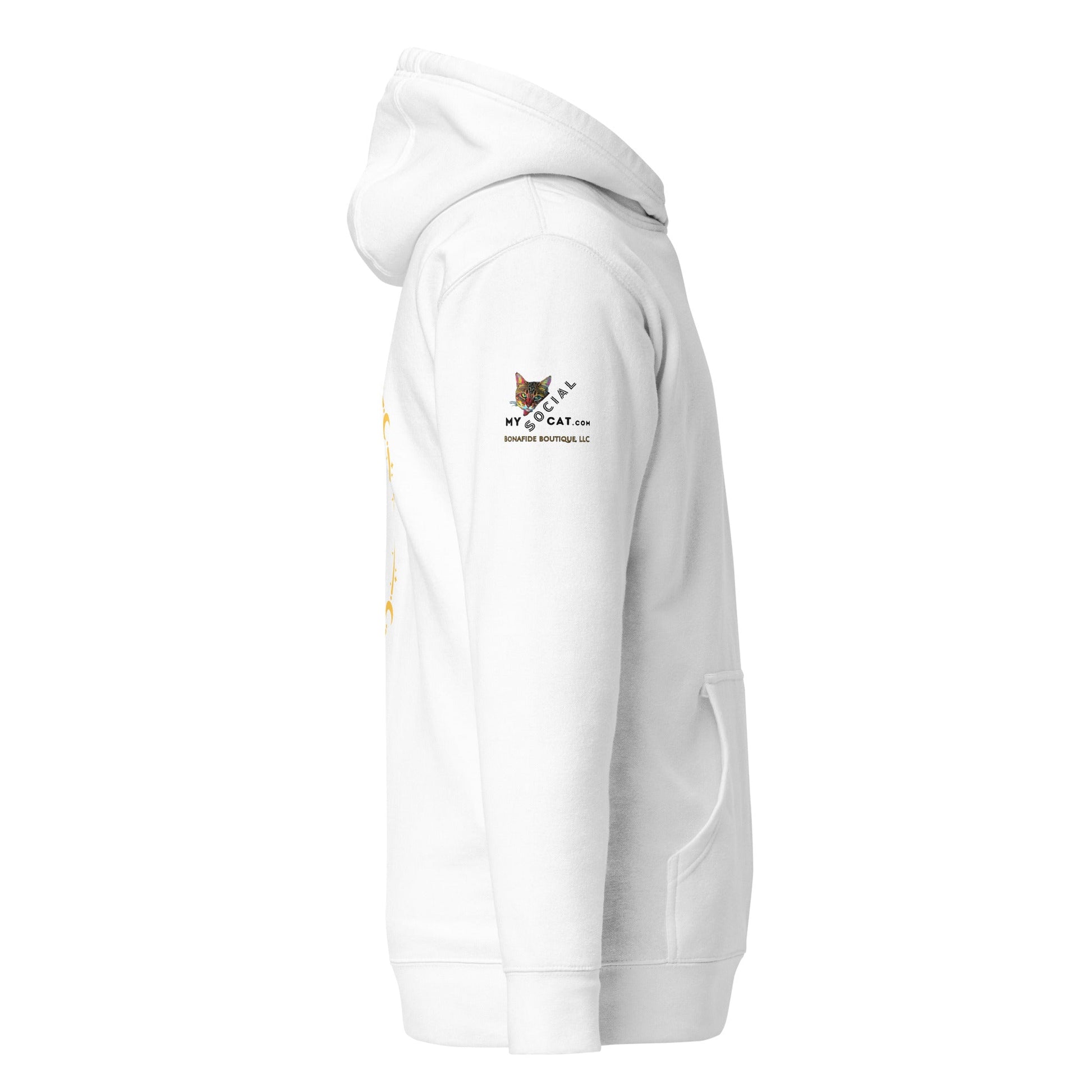 Spirit Chaser Unisex Hoodie - My Social Cat Bonafide Boutique LLCSpirit Chaser Unisex HoodieHooded sweatshirtMy Social Cat Bonafide Boutique LLCWhiteSchaserhoodie