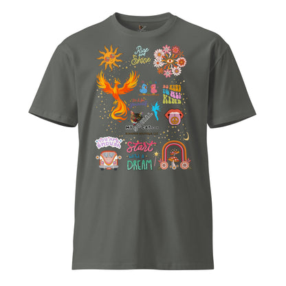 Start with a Dream Unisex Premium Tee - My Social Cat Bonafide Boutique LLCStart with a Dream Unisex Premium TeeT-shirtMy Social Cat Bonafide Boutique LLCCharcoalSauthenticcotton