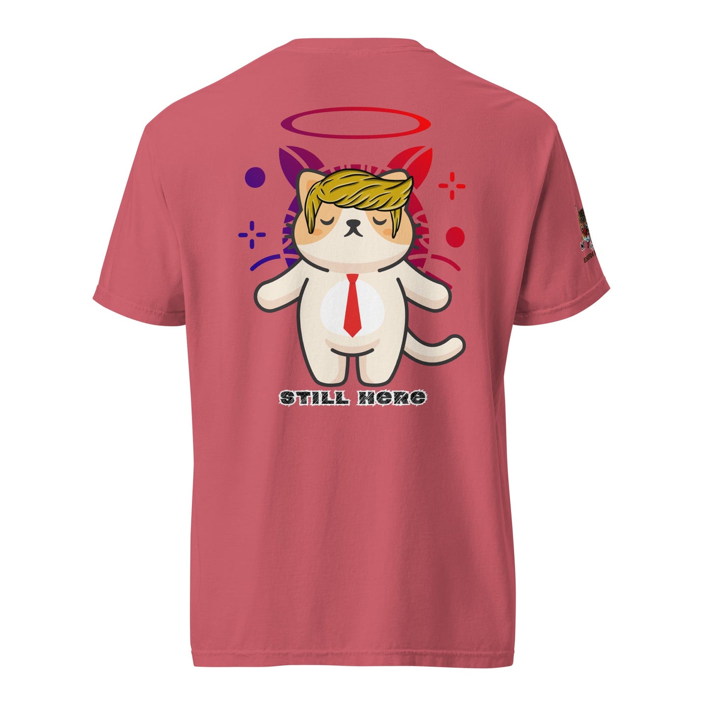 Still Here Unisex Comfort Colors Heavyweight Tee - My Social Cat Bonafide Boutique LLCStill Here Unisex Comfort Colors Heavyweight TeeT - shirtMy Social Cat Bonafide Boutique LLCWatermelonScolorhere