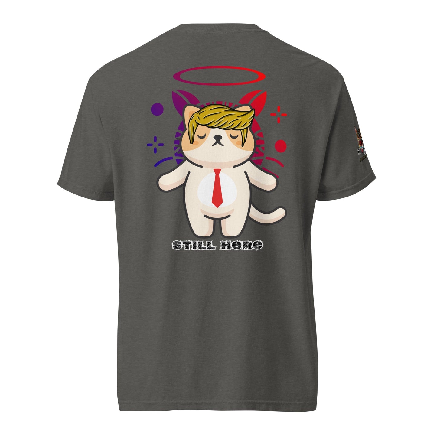 Still Here Unisex Comfort Colors Heavyweight Tee - My Social Cat Bonafide Boutique LLCStill Here Unisex Comfort Colors Heavyweight TeeT - shirtMy Social Cat Bonafide Boutique LLCPepperScolorhere