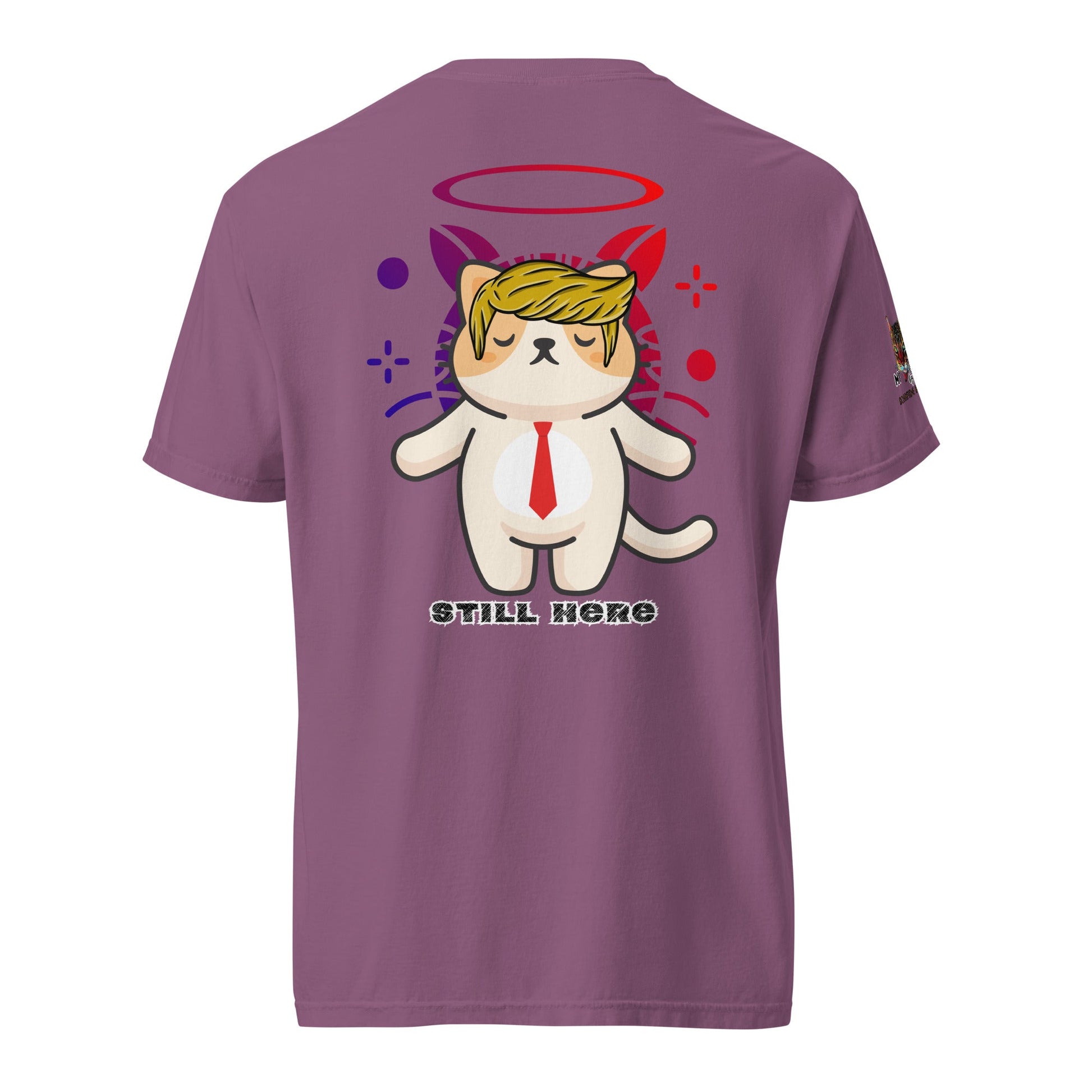Still Here Unisex Comfort Colors Heavyweight Tee - My Social Cat Bonafide Boutique LLCStill Here Unisex Comfort Colors Heavyweight TeeT - shirtMy Social Cat Bonafide Boutique LLCBerryScolorhere