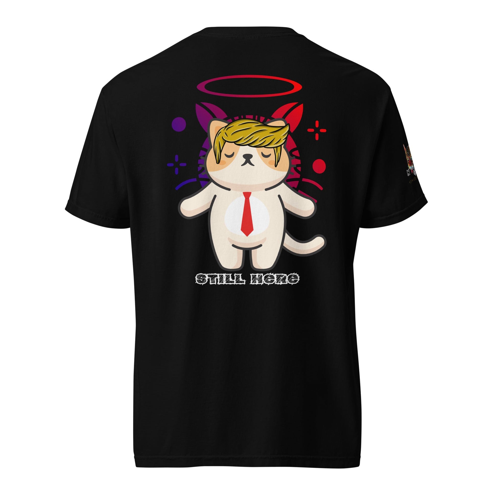 Still Here Unisex Comfort Colors Heavyweight Tee - My Social Cat Bonafide Boutique LLCStill Here Unisex Comfort Colors Heavyweight TeeT - shirtMy Social Cat Bonafide Boutique LLCBlackScolorhere