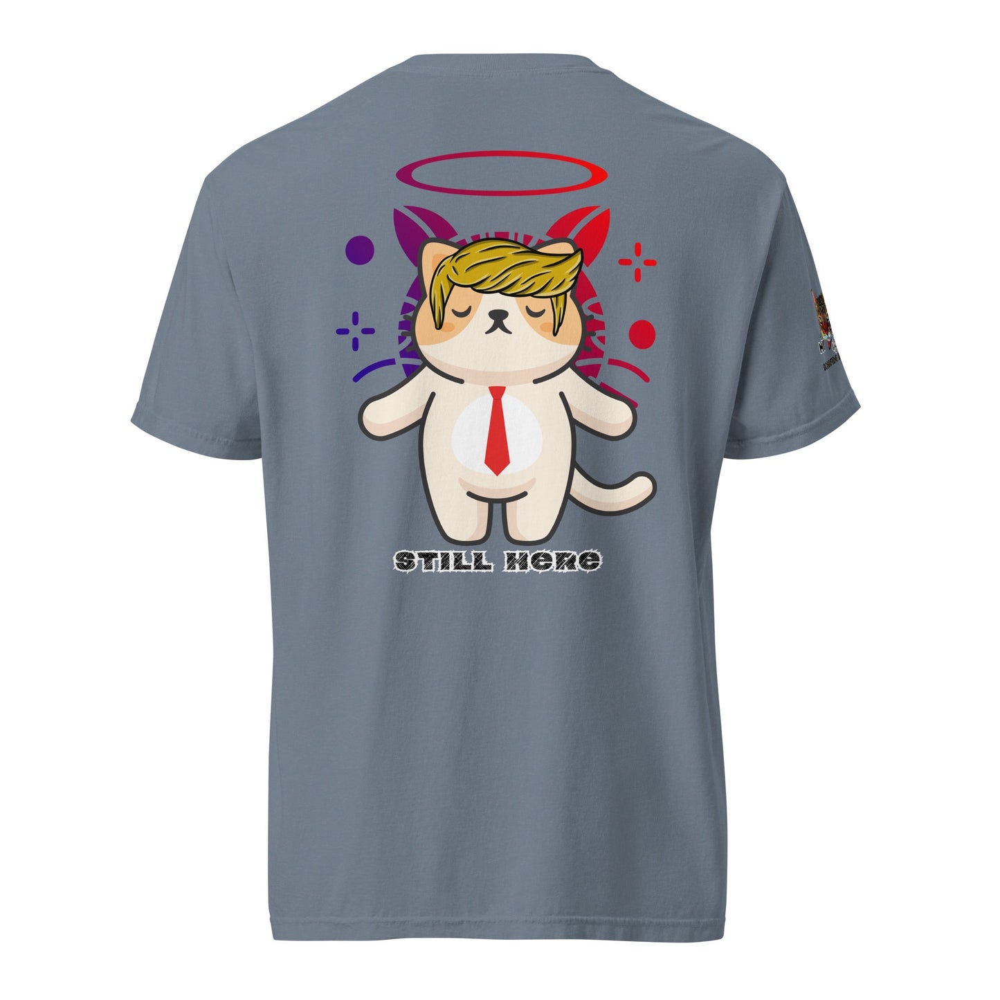 Still Here Unisex Comfort Colors Heavyweight Tee - My Social Cat Bonafide Boutique LLCStill Here Unisex Comfort Colors Heavyweight TeeT - shirtMy Social Cat Bonafide Boutique LLCBlue JeanScolorhere