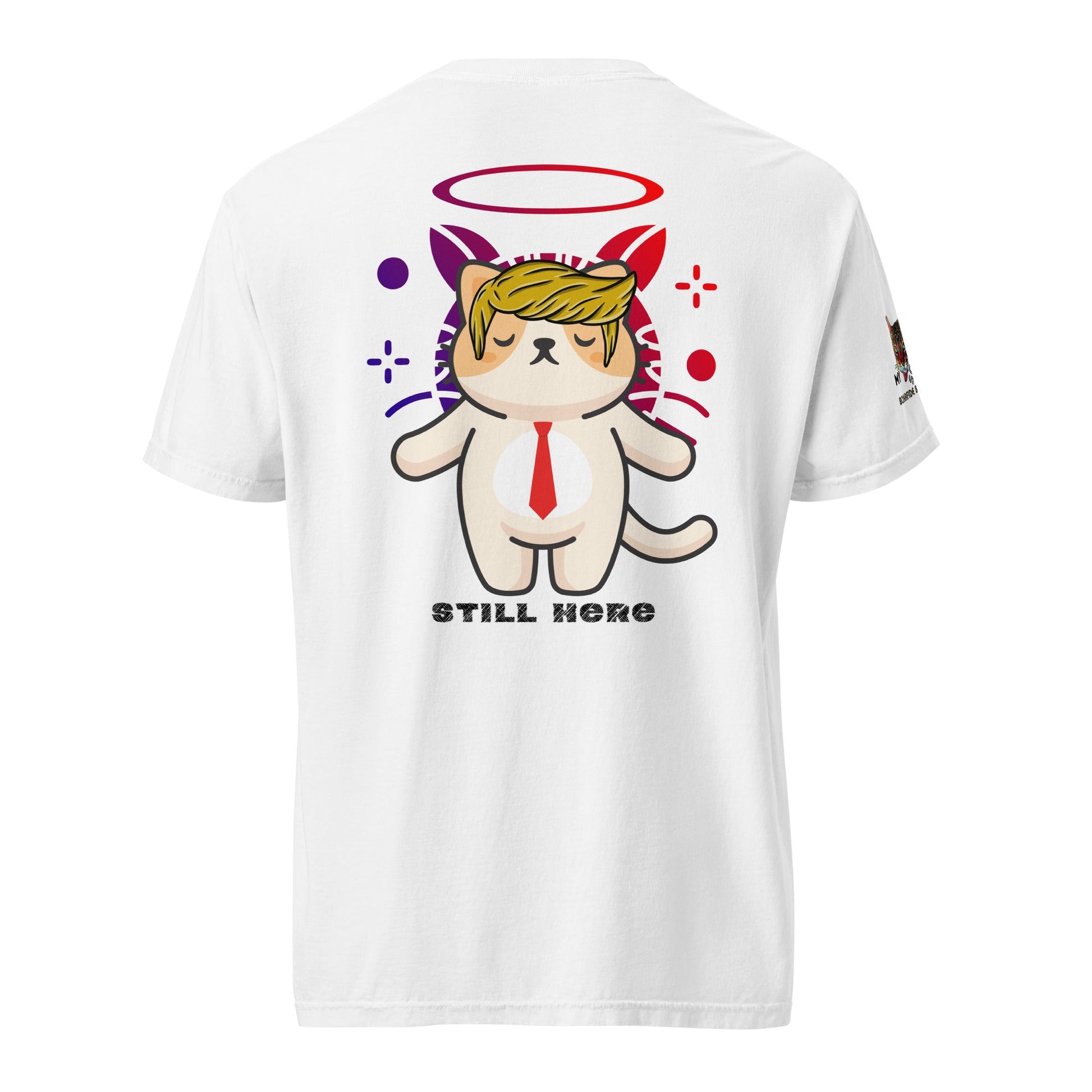 Still Here Unisex Comfort Colors Heavyweight Tee - My Social Cat Bonafide Boutique LLCStill Here Unisex Comfort Colors Heavyweight TeeT - shirtMy Social Cat Bonafide Boutique LLCWhiteScolorhere