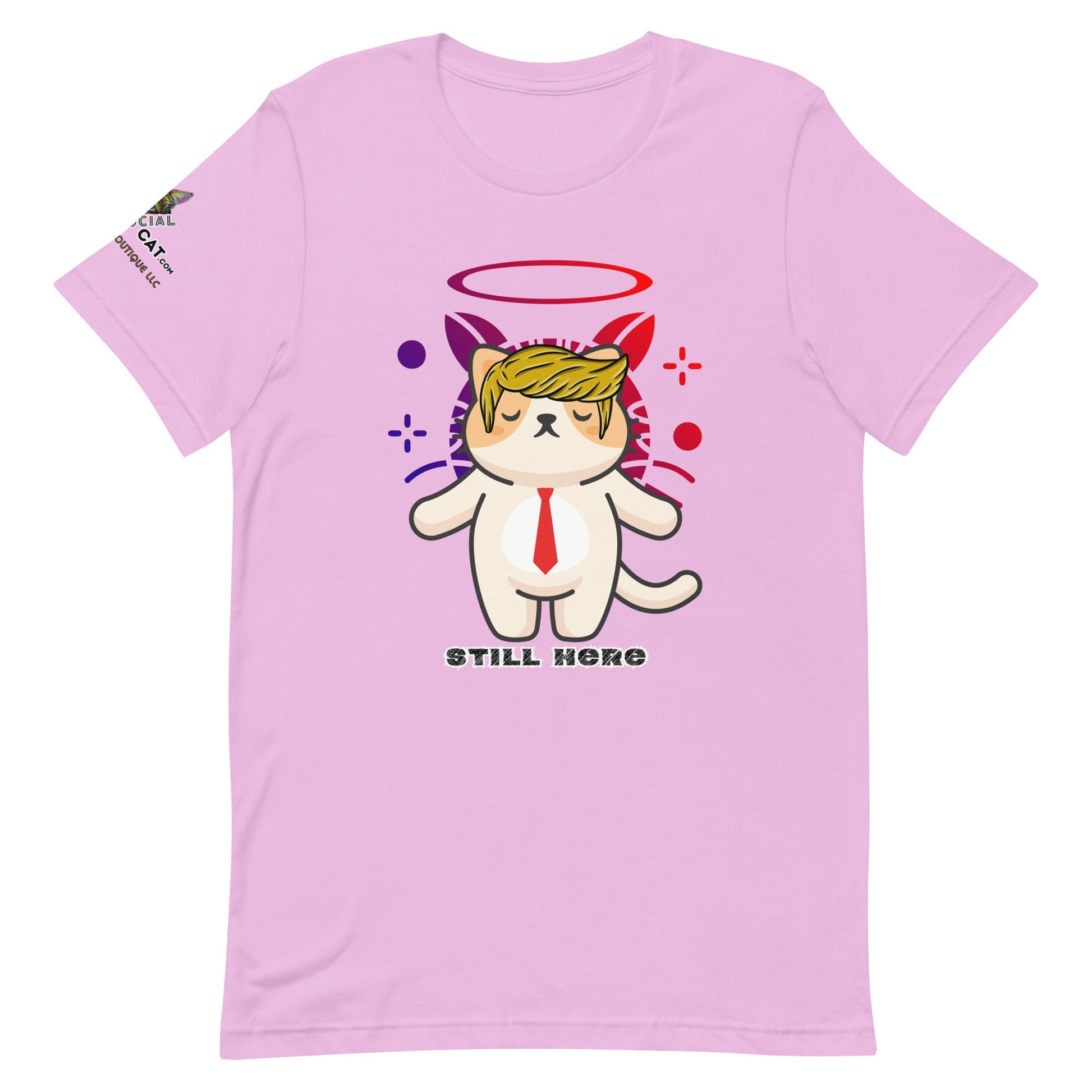 Still Here Unisex Tee - My Social Cat Bonafide Boutique LLCStill Here Unisex TeeT - shirtMy Social Cat Bonafide Boutique LLCLilacSbellahere