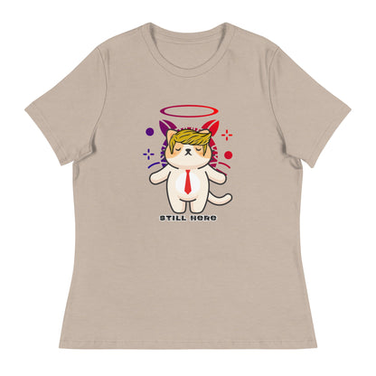 Still Here Women's Relaxed Tee - My Social Cat Bonafide Boutique LLCStill Here Women's Relaxed TeeT - shirtMy Social Cat Bonafide Boutique LLCHeather StoneSherestill