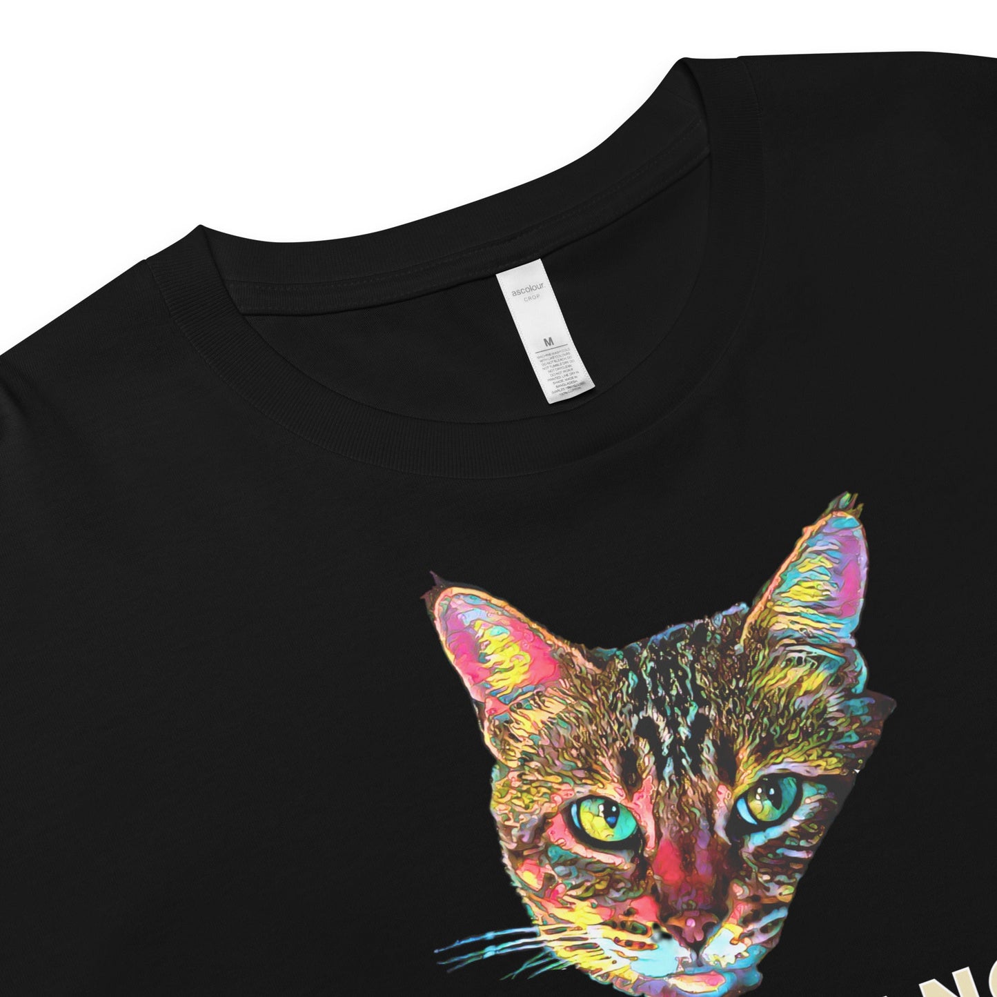 Surrender Women’s Crop Top - My Social Cat Bonafide Boutique LLCSurrender Women’s Crop Topcrop topMy Social Cat Bonafide Boutique LLCBlackXScatshirt
