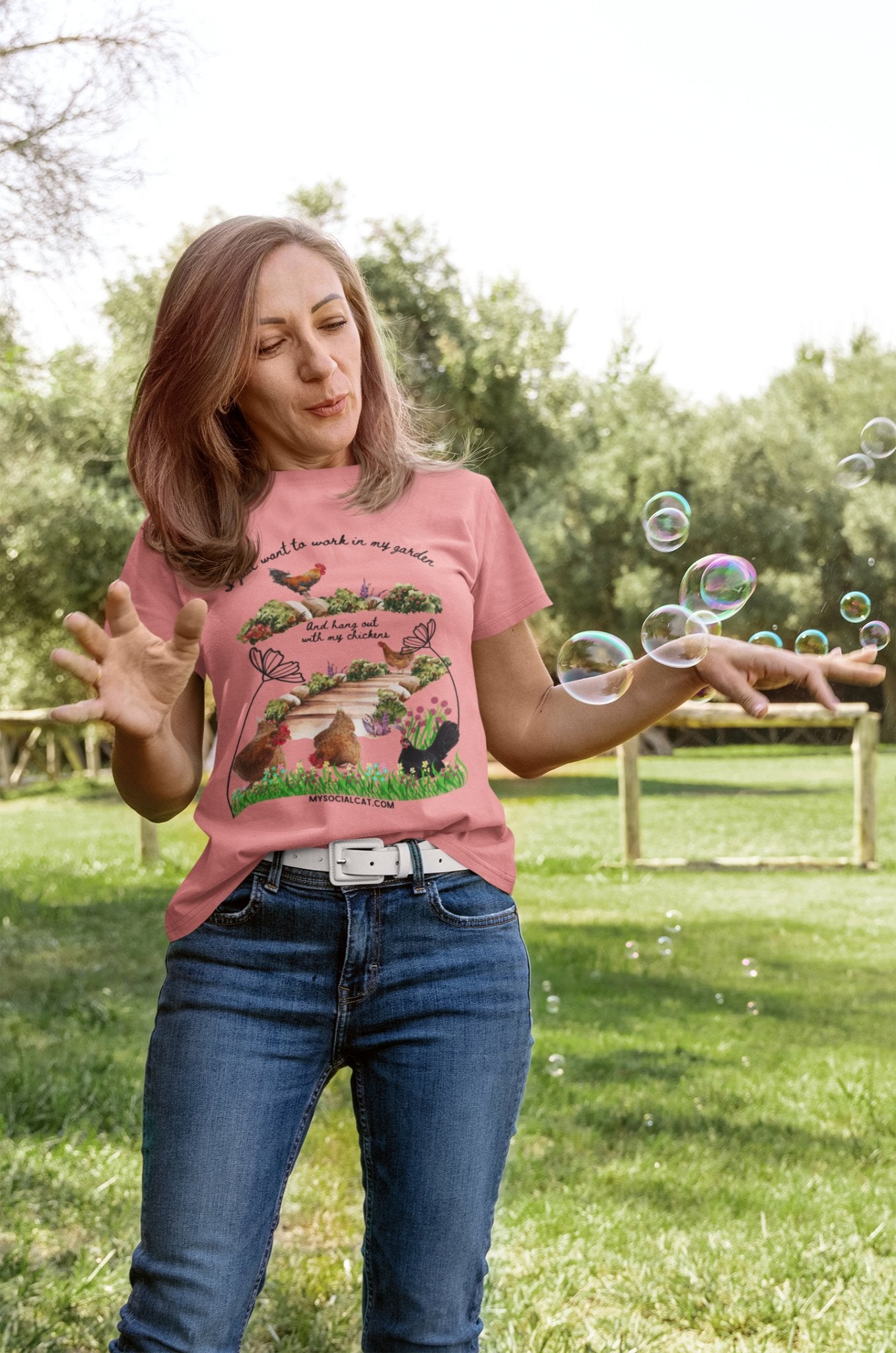 Work In My Garden Unisex Tee