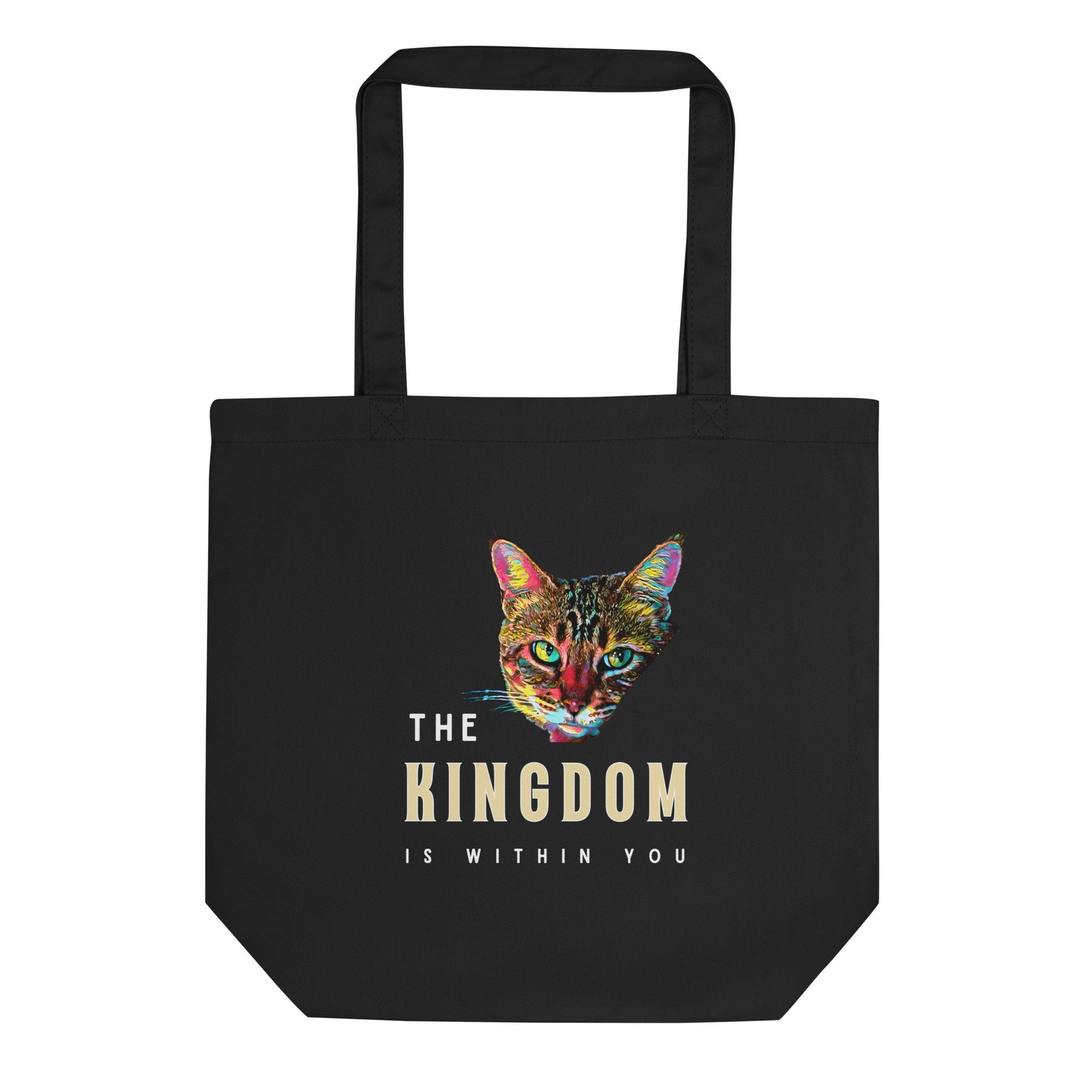 The Kingdom Eco Organic Cotton Tote Bag - My Social Cat Bonafide Boutique LLC  
