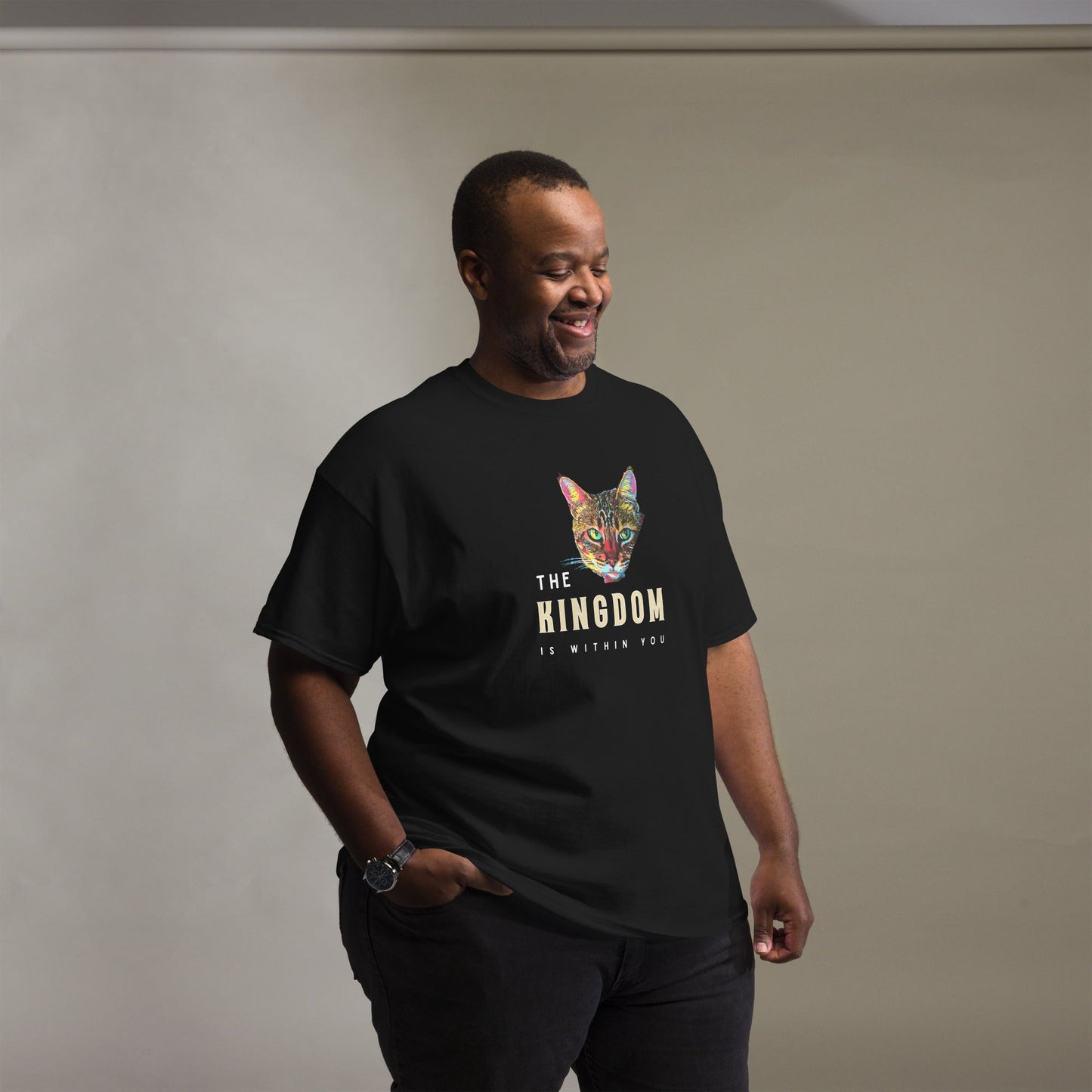 The Kingdom is Within You Unisex Classic Tee - My Social Cat Bonafide Boutique LLCThe Kingdom is Within You Unisex Classic TeeT-shirtMy Social Cat Bonafide Boutique LLCScatkingdom