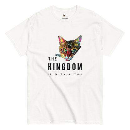 The Kingdom is Within You Unisex Classic Tee - My Social Cat Bonafide Boutique LLCThe Kingdom is Within You Unisex Classic TeeT-shirtMy Social Cat Bonafide Boutique LLCWhiteScatkingdom