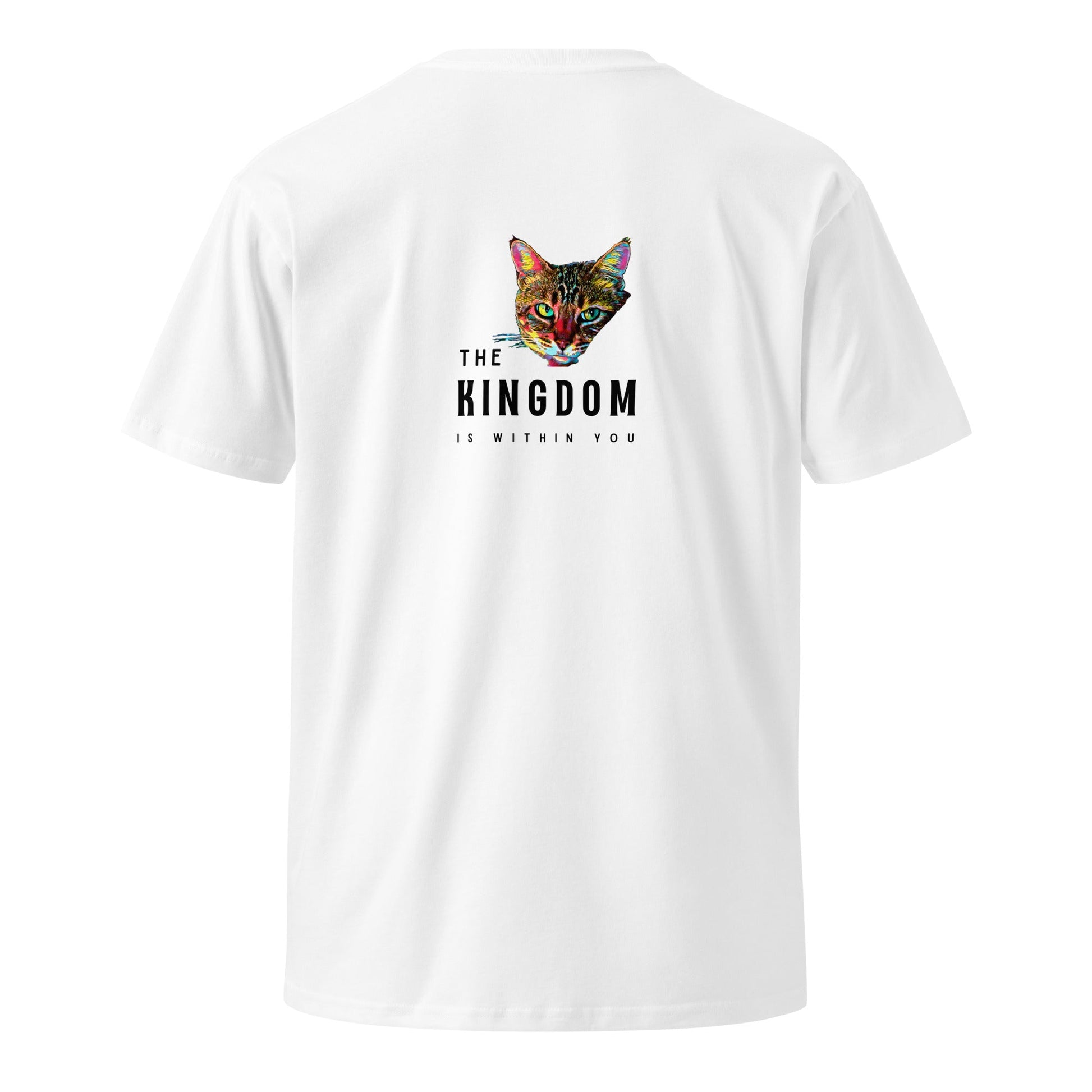 The Kingdom is Within You Unisex Premium Tee - My Social Cat Bonafide Boutique LLCThe Kingdom is Within You Unisex Premium TeeT-shirtMy Social Cat Bonafide Boutique LLCWhiteScatkingdom