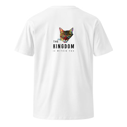 The Kingdom is Within You Unisex Premium Tee - My Social Cat Bonafide Boutique LLCThe Kingdom is Within You Unisex Premium TeeT-shirtMy Social Cat Bonafide Boutique LLCWhiteScatkingdom