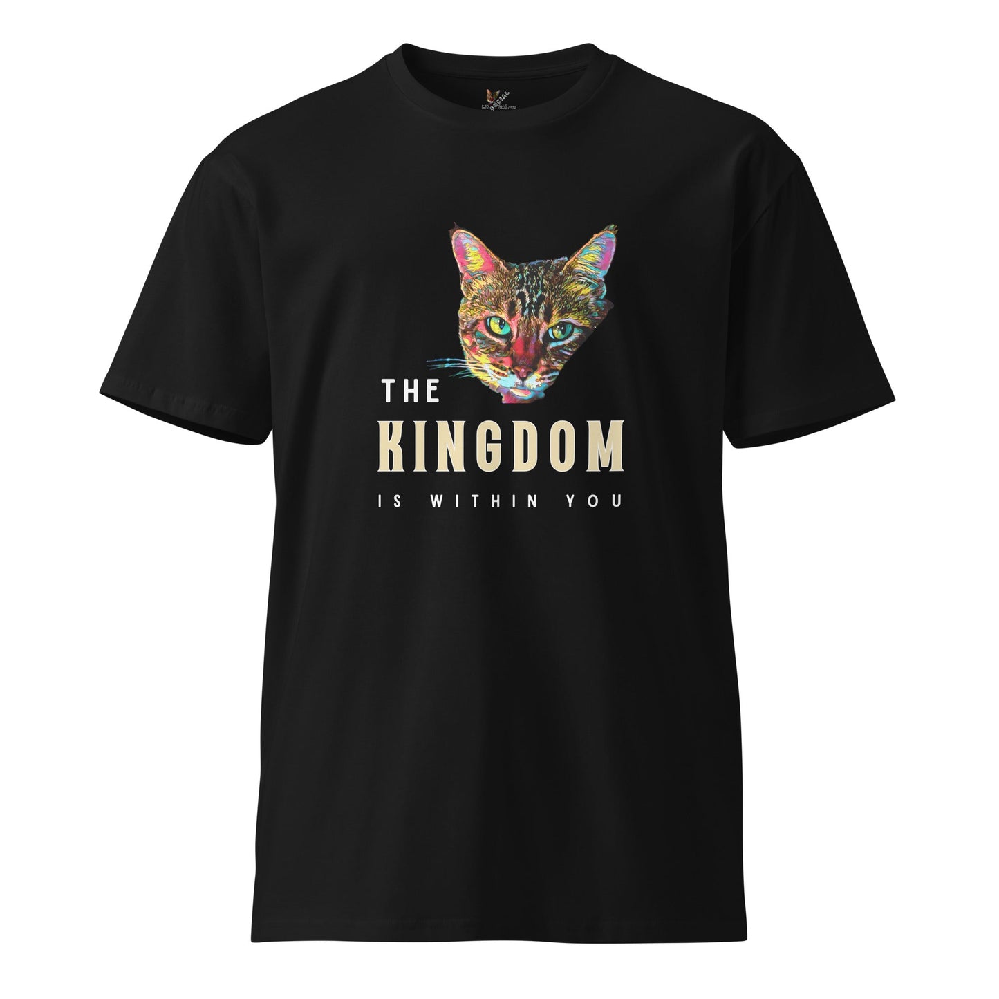 The Kingdom is Within You Unisex Premium Tee - My Social Cat Bonafide Boutique LLCThe Kingdom is Within You Unisex Premium TeeT-shirtMy Social Cat Bonafide Boutique LLCScatkingdom