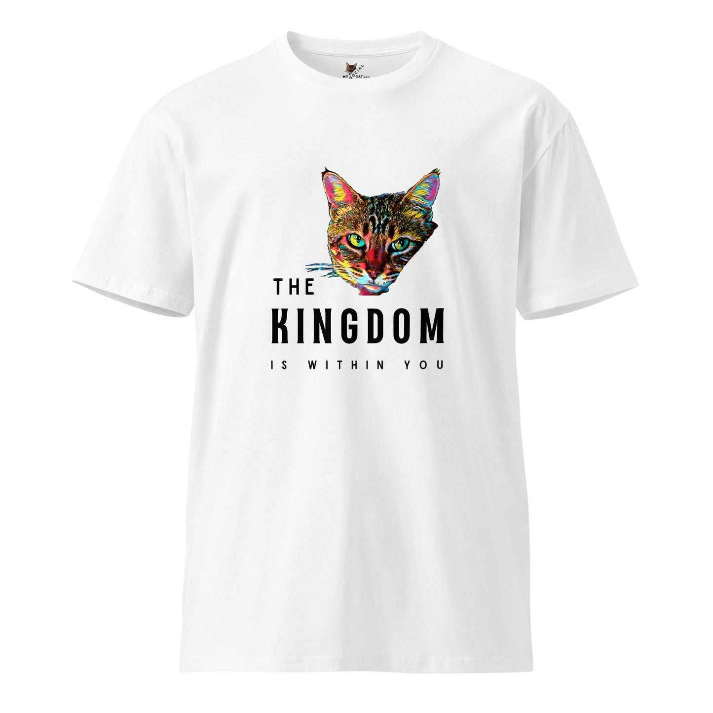 The Kingdom is Within You Unisex Premium Tee - My Social Cat Bonafide Boutique LLCThe Kingdom is Within You Unisex Premium TeeT-shirtMy Social Cat Bonafide Boutique LLCWhiteScatkingdom