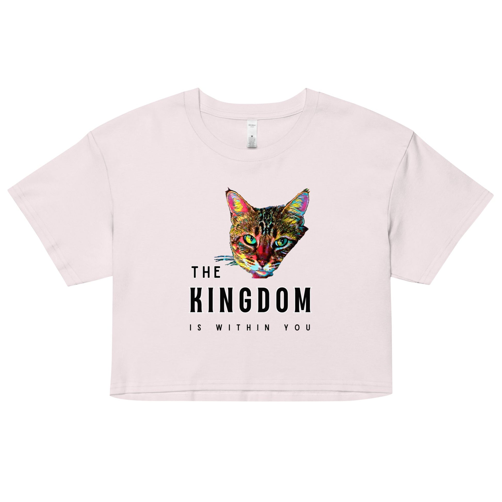 The Kingdom is Within You Women’s Crop Top - My Social Cat Bonafide Boutique LLCThe Kingdom is Within You Women’s Crop Topcrop topMy Social Cat Bonafide Boutique LLCOrchidXScatkingdom
