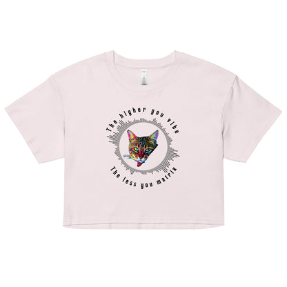 The Less You Matrix Women’s Crop Top - My Social Cat Bonafide Boutique LLCThe Less You Matrix Women’s Crop Topcrop topMy Social Cat Bonafide Boutique LLCOrchidXScatcrop