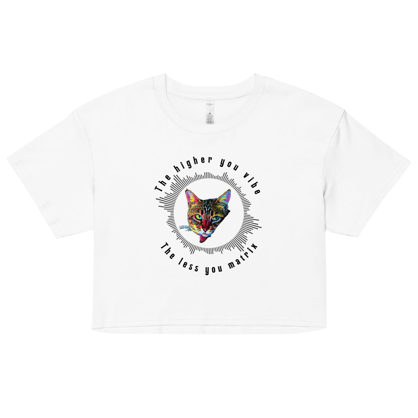 The Less You Matrix Women’s Crop Top - My Social Cat Bonafide Boutique LLCThe Less You Matrix Women’s Crop Topcrop topMy Social Cat Bonafide Boutique LLCWhiteXScatcrop