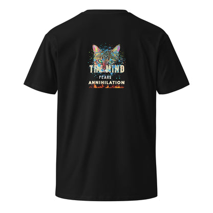 The Mind Fears Annihilation Unisex Premium Tee - My Social Cat Bonafide Boutique LLCThe Mind Fears Annihilation Unisex Premium TeeT-shirtMy Social Cat Bonafide Boutique LLCSannihilationcat