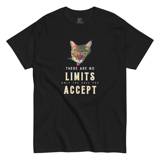 There Are No Limits Unisex Classic Tee - My Social Cat Bonafide Boutique LLCThere Are No Limits Unisex Classic TeeT-shirtMy Social Cat Bonafide Boutique LLCScatshirt