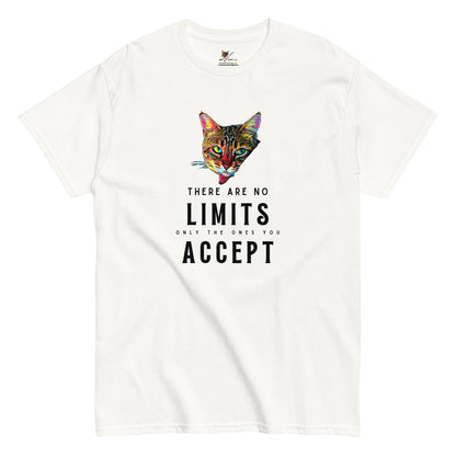 There Are No Limits Unisex Classic Tee - My Social Cat Bonafide Boutique LLCThere Are No Limits Unisex Classic TeeT-shirtMy Social Cat Bonafide Boutique LLCWhiteScatshirt
