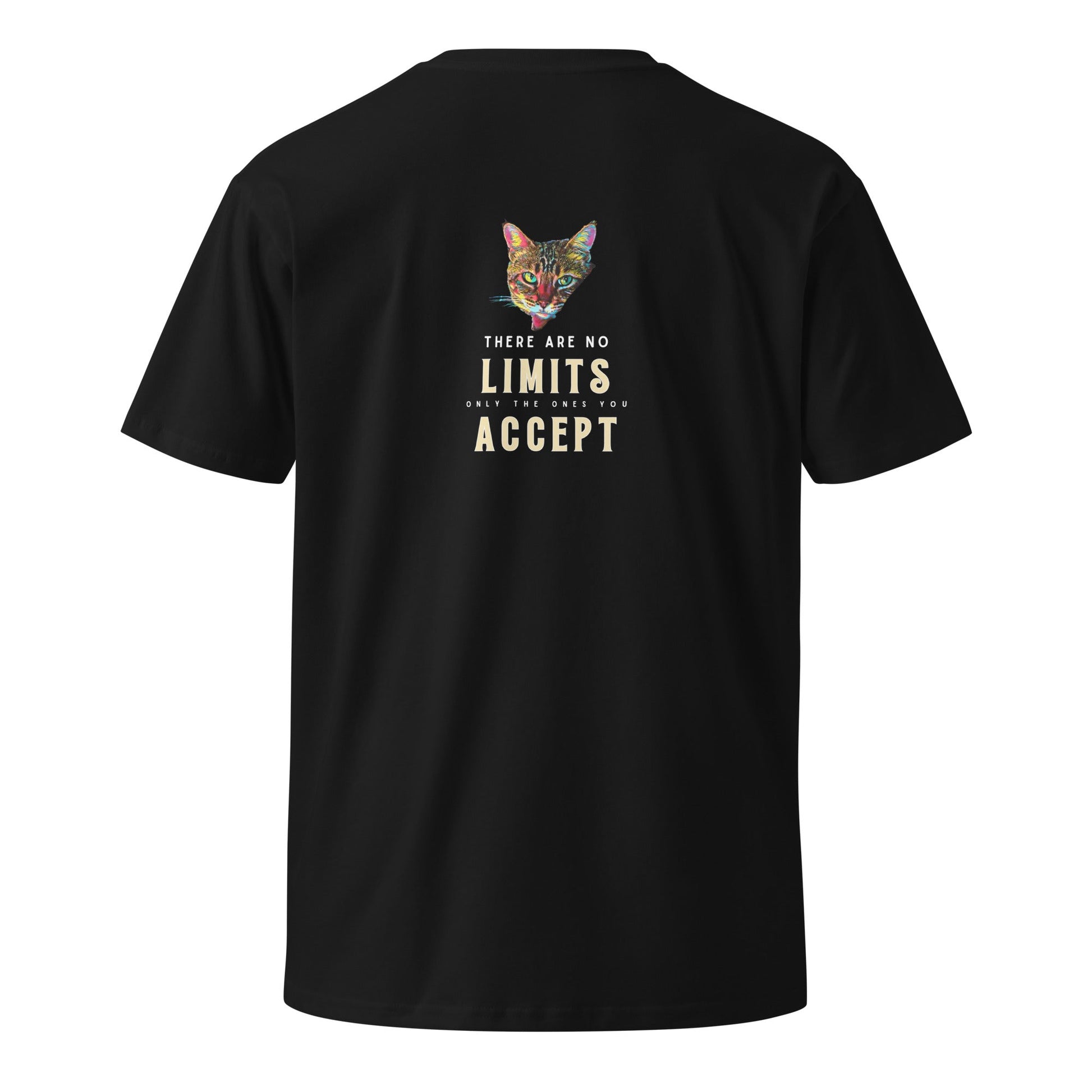 There Are No Limits Unisex Premium Tee - My Social Cat Bonafide Boutique LLCThere Are No Limits Unisex Premium TeeT-shirtMy Social Cat Bonafide Boutique LLCScatlimits