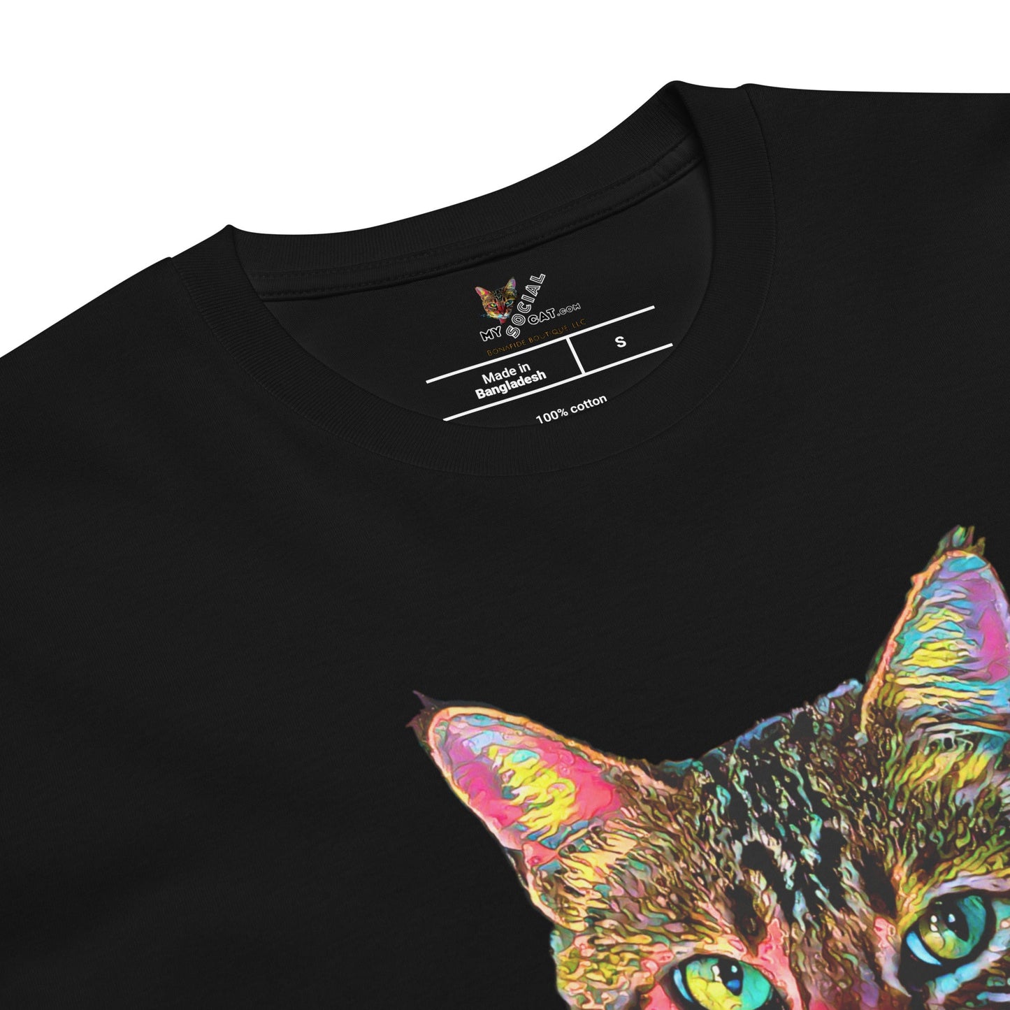 Thoughts Attract and Create Unisex Premium Tee - My Social Cat Bonafide Boutique LLCThoughts Attract and Create Unisex Premium TeeT-shirtMy Social Cat Bonafide Boutique LLCScatcreate