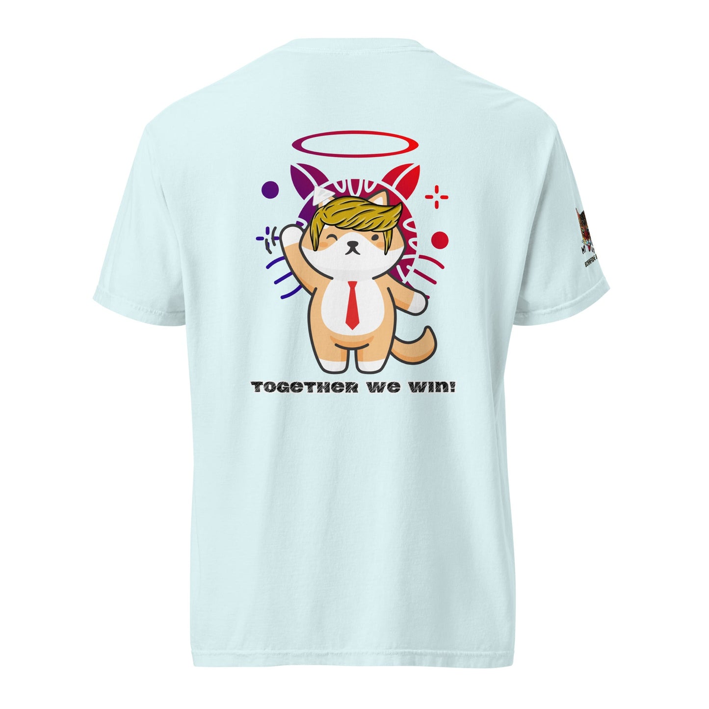 Together We Win Unisex Comfort Colors Heavyweight Tee - My Social Cat Bonafide Boutique LLCTogether We Win Unisex Comfort Colors Heavyweight TeeT - shirtMy Social Cat Bonafide Boutique LLCChambraySheavyweighttee