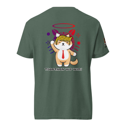 Together We Win Unisex Comfort Colors Heavyweight Tee - My Social Cat Bonafide Boutique LLCTogether We Win Unisex Comfort Colors Heavyweight TeeT - shirtMy Social Cat Bonafide Boutique LLCBlue SpruceSheavyweighttee