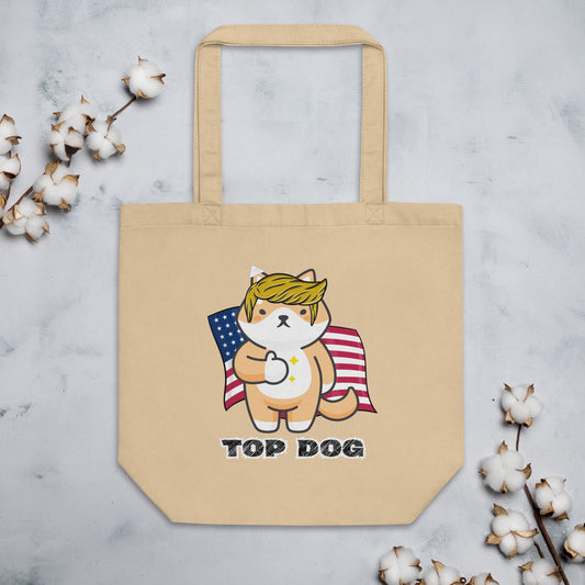 Top Dog Eco Tote Bag - My Social Cat Bonafide Boutique LLCTop Dog Eco Tote BagtoteMy Social Cat Bonafide Boutique LLCbagdog
