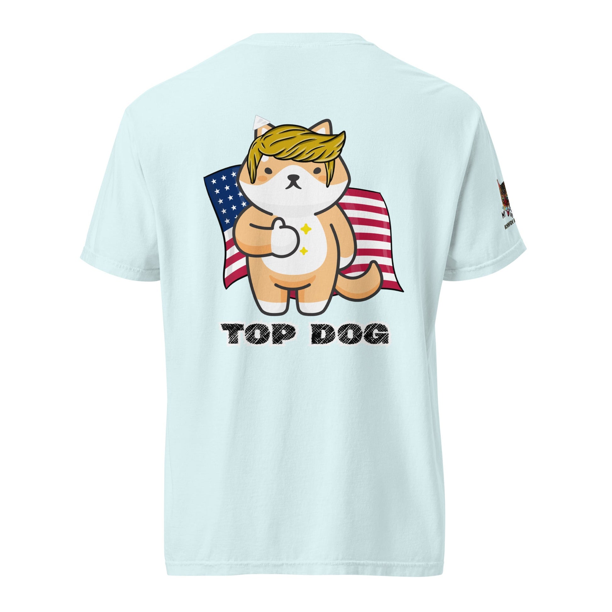 Top Dog Unisex Comfort Colors Heavyweight Tee - My Social Cat Bonafide Boutique LLCTop Dog Unisex Comfort Colors Heavyweight TeeT - shirtMy Social Cat Bonafide Boutique LLCChambraySbackdog