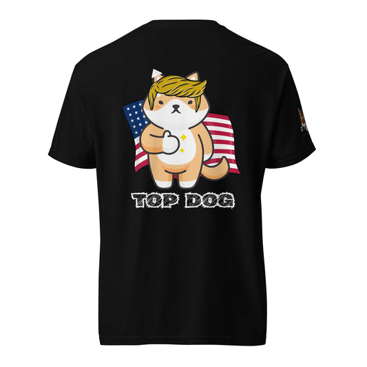 Top Dog Unisex Comfort Colors Heavyweight Tee - My Social Cat Bonafide Boutique LLCTop Dog Unisex Comfort Colors Heavyweight TeeT - shirtMy Social Cat Bonafide Boutique LLCBlackSbackdog