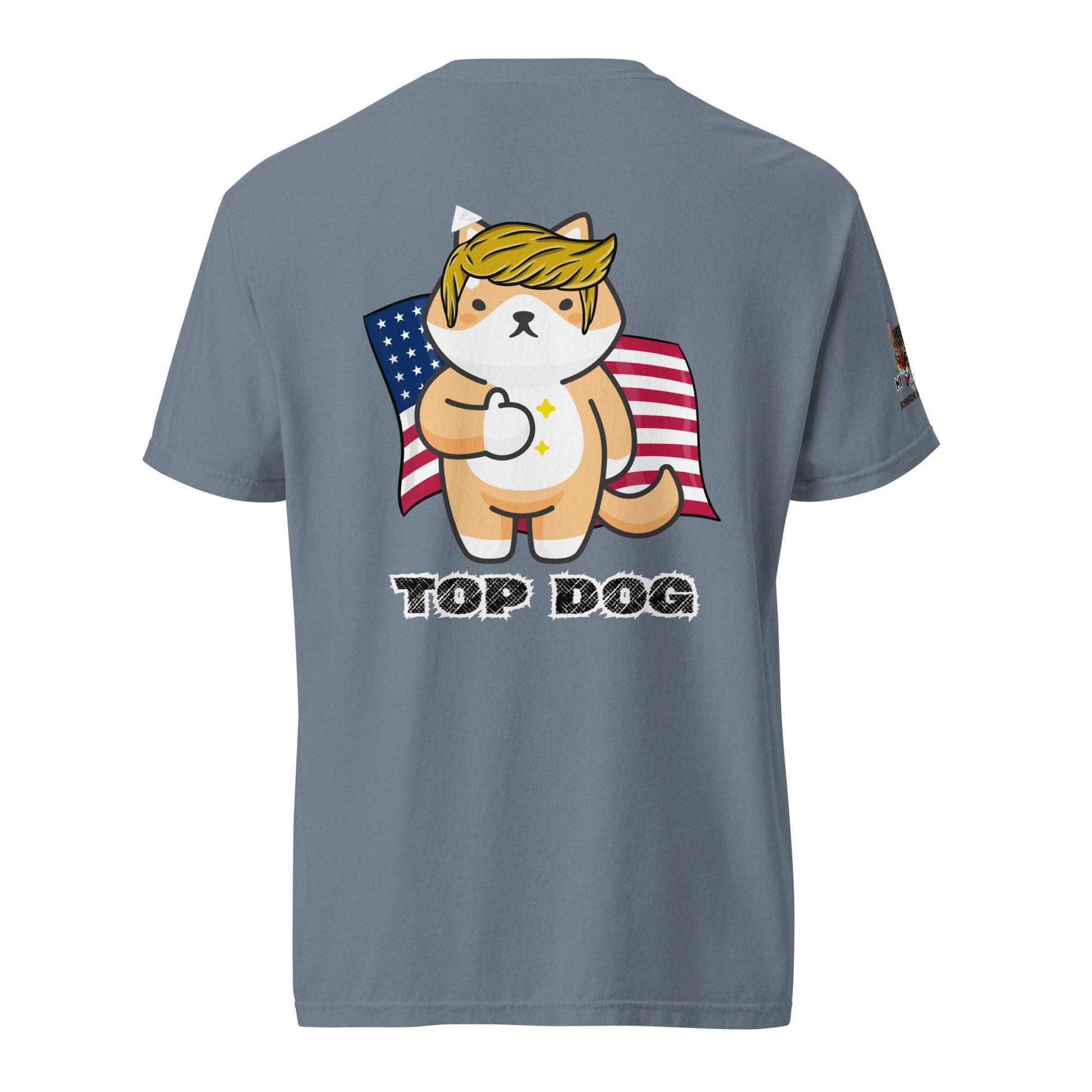 Top Dog Unisex Comfort Colors Heavyweight Tee - My Social Cat Bonafide Boutique LLCTop Dog Unisex Comfort Colors Heavyweight TeeT - shirtMy Social Cat Bonafide Boutique LLCBlue JeanSbackdog