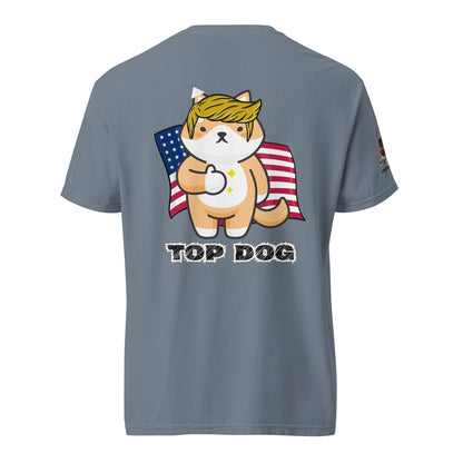 Top Dog Unisex Comfort Colors Heavyweight Tee - My Social Cat Bonafide Boutique LLCTop Dog Unisex Comfort Colors Heavyweight TeeT - shirtMy Social Cat Bonafide Boutique LLCBlue JeanSbackdog