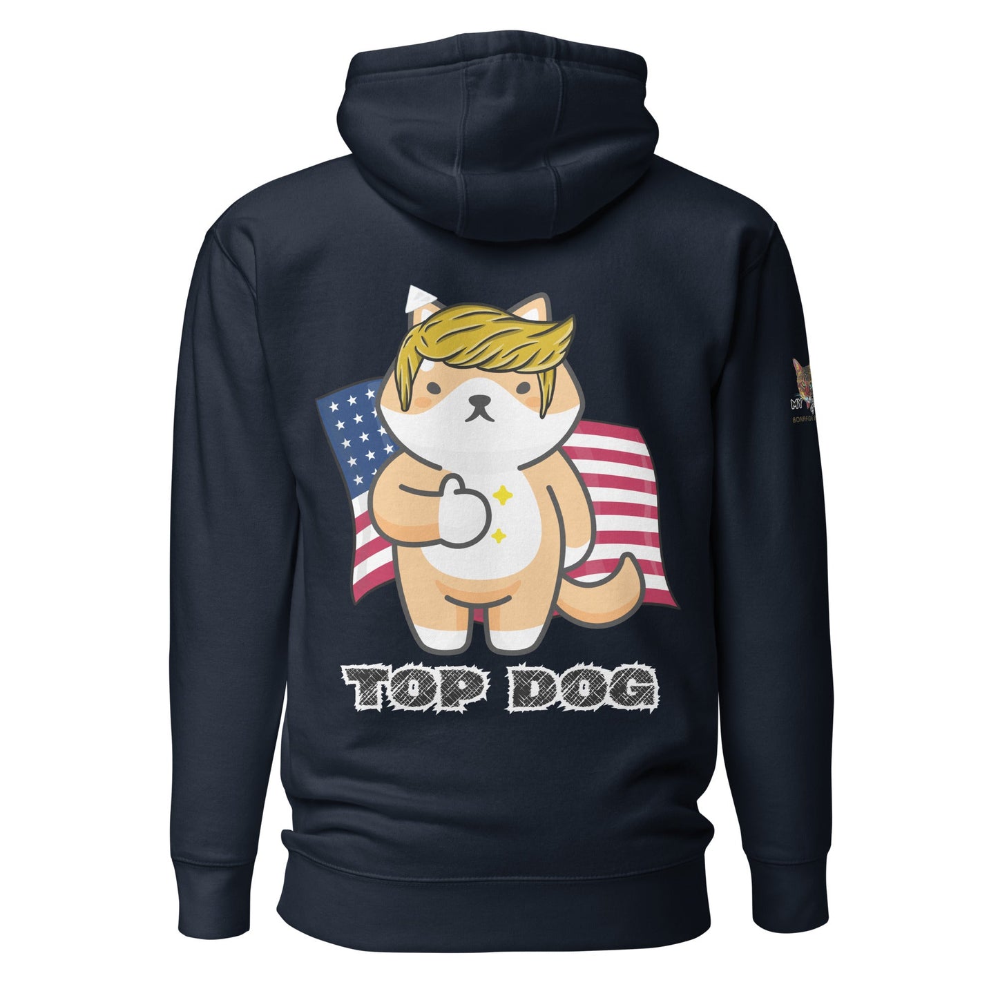 Top Dog Unisex Cozy Hoodie - My Social Cat Bonafide Boutique LLCTop Dog Unisex Cozy HoodieHooded sweatshirtMy Social Cat Bonafide Boutique LLCNavy BlazerSdoghoodie