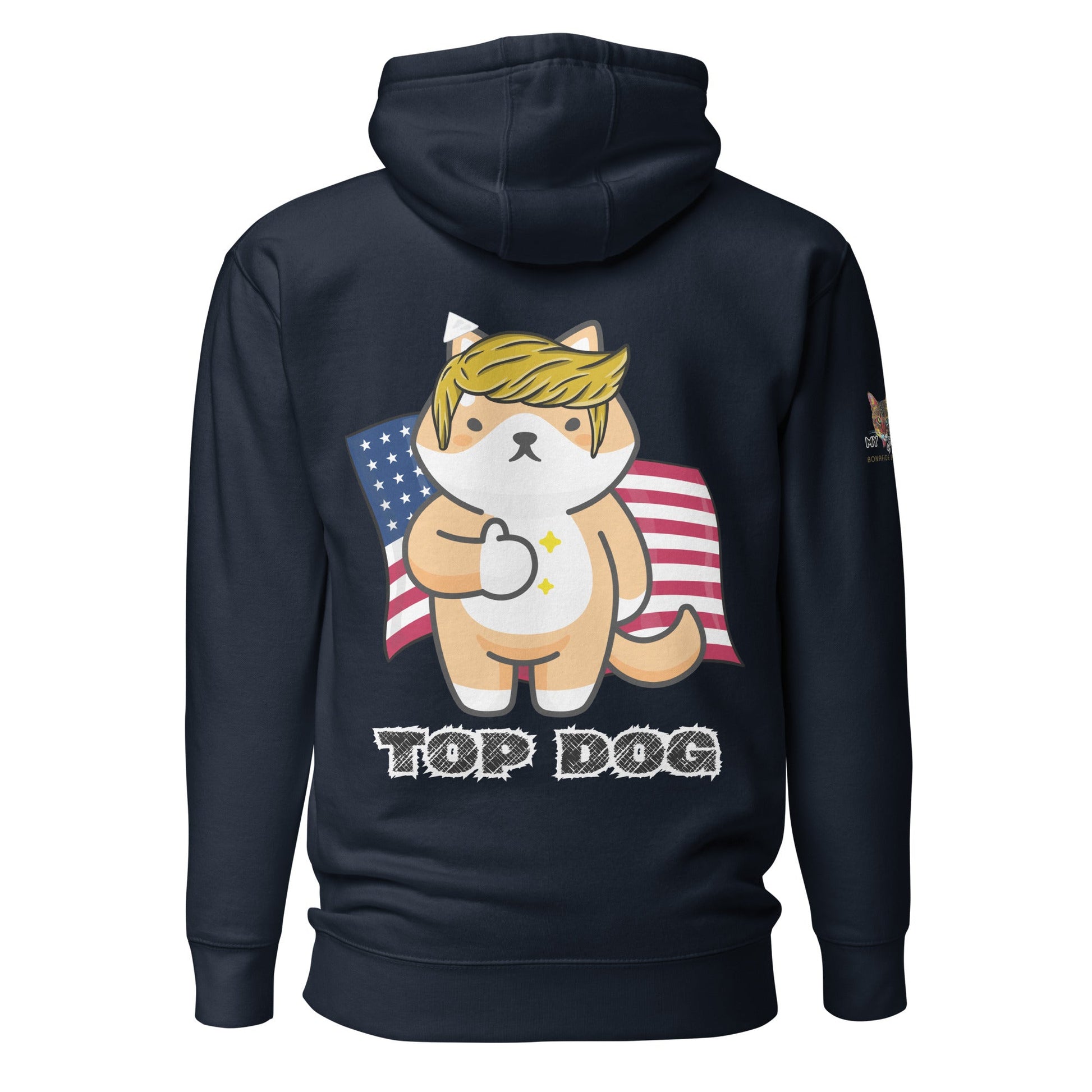 Top Dog Unisex Cozy Hoodie - My Social Cat Bonafide Boutique LLCTop Dog Unisex Cozy HoodieHooded sweatshirtMy Social Cat Bonafide Boutique LLCNavy BlazerSdoghoodie
