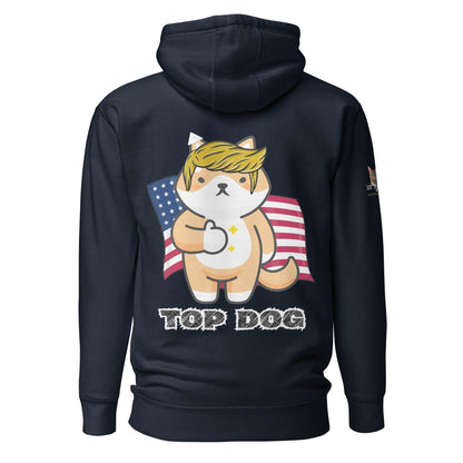 Top Dog Unisex Cozy Hoodie - My Social Cat Bonafide Boutique LLCTop Dog Unisex Cozy HoodieHooded sweatshirtMy Social Cat Bonafide Boutique LLCNavy BlazerSdoghoodie