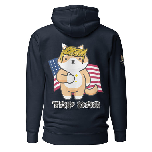 Top Dog Unisex Cozy Hoodie - My Social Cat Bonafide Boutique LLCTop Dog Unisex Cozy HoodieHooded sweatshirtMy Social Cat Bonafide Boutique LLCNavy BlazerSdoghoodie