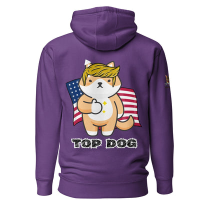 Top Dog Unisex Cozy Hoodie - My Social Cat Bonafide Boutique LLCTop Dog Unisex Cozy HoodieHooded sweatshirtMy Social Cat Bonafide Boutique LLCPurpleSdoghoodie