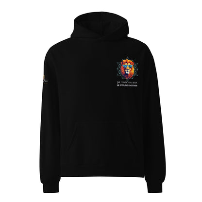 Truth You Seek Unisex Plush Hoodie - My Social Cat Bonafide Boutique LLCTruth You Seek Unisex Plush HoodieHooded sweatshirtMy Social Cat Bonafide Boutique LLCAthletic HeatherSglasseshoodie
