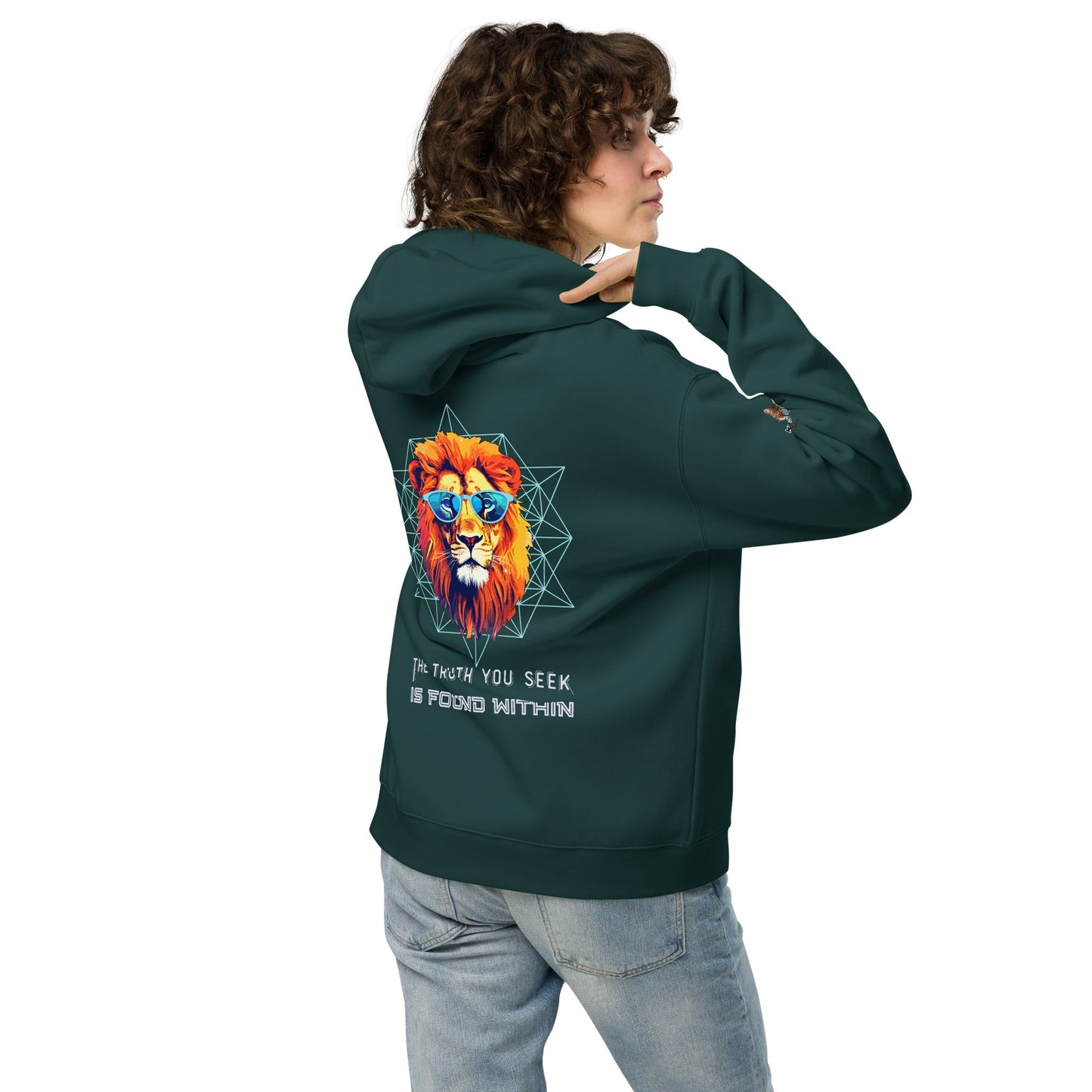 Truth You Seek Unisex Plush Hoodie - My Social Cat Bonafide Boutique LLCTruth You Seek Unisex Plush HoodieHooded sweatshirtMy Social Cat Bonafide Boutique LLCBlackSglasseshoodie