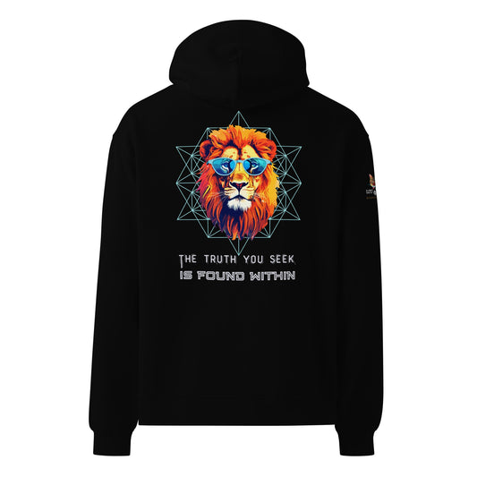 Truth You Seek Unisex Plush Hoodie - My Social Cat Bonafide Boutique LLCTruth You Seek Unisex Plush HoodieHooded sweatshirtMy Social Cat Bonafide Boutique LLCBlackSglasseshoodie
