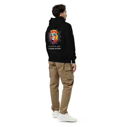 Truth You Seek Unisex Plush Hoodie - My Social Cat Bonafide Boutique LLCTruth You Seek Unisex Plush HoodieHooded sweatshirtMy Social Cat Bonafide Boutique LLCBlackSglasseshoodie