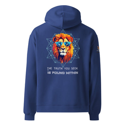 Truth You Seek Unisex Plush Hoodie - My Social Cat Bonafide Boutique LLCTruth You Seek Unisex Plush HoodieHooded sweatshirtMy Social Cat Bonafide Boutique LLCCobaltSglasseshoodie