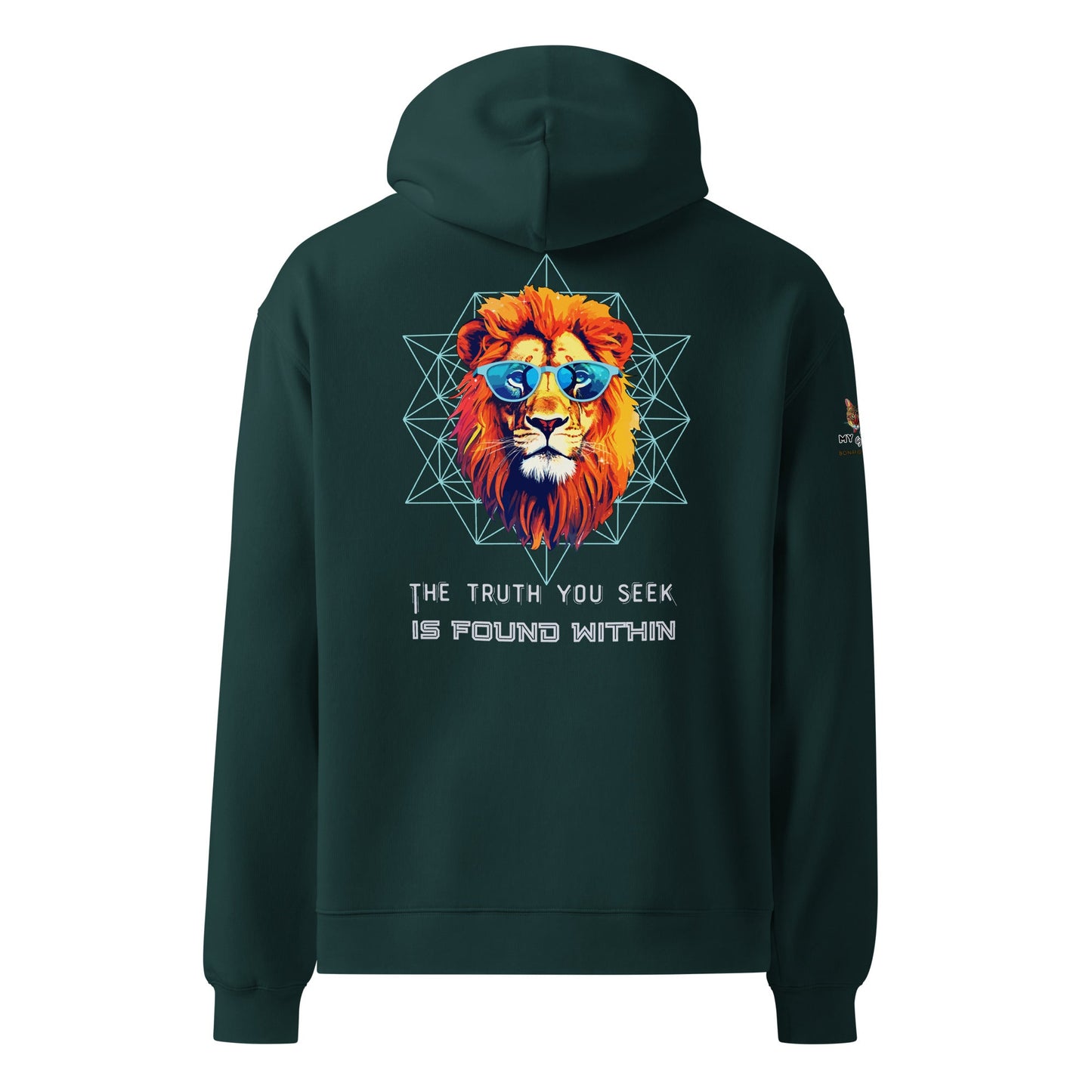 Truth You Seek Unisex Plush Hoodie - My Social Cat Bonafide Boutique LLCTruth You Seek Unisex Plush HoodieHooded sweatshirtMy Social Cat Bonafide Boutique LLCPine GreenSglasseshoodie