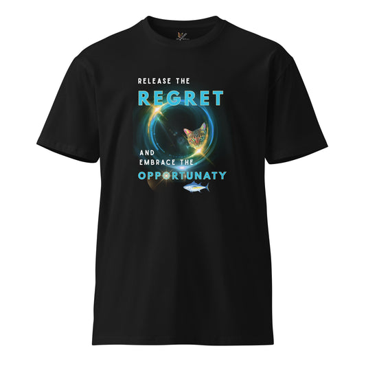 Tuna Unisex Premium Tee - My Social Cat Bonafide Boutique LLCTuna Unisex Premium TeeT-shirtMy Social Cat Bonafide Boutique LLCBlackMregretshirt